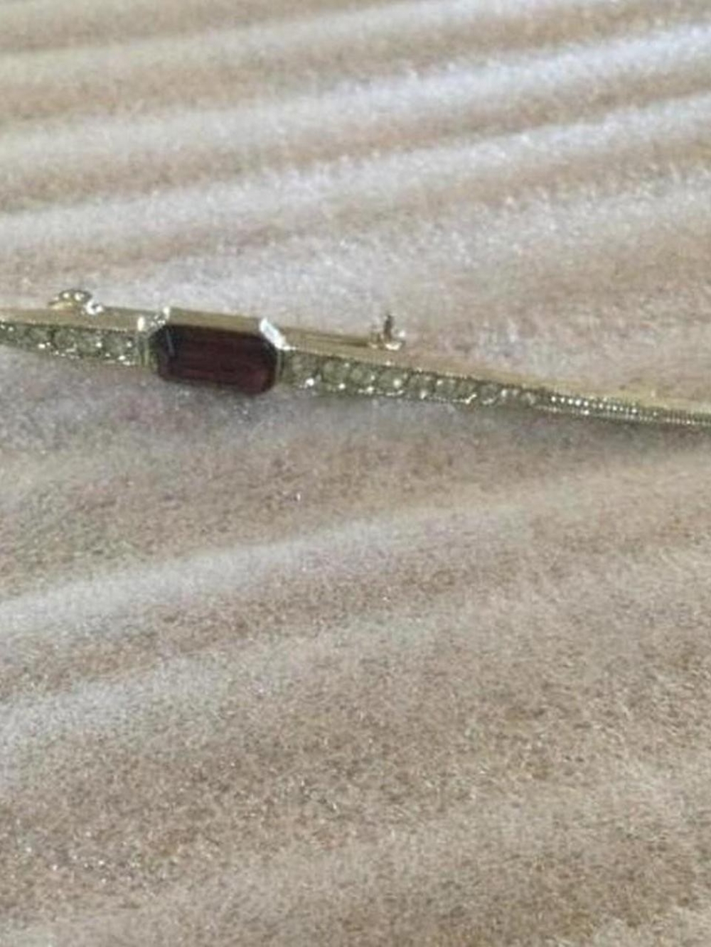 Rhinestone Bar Pin